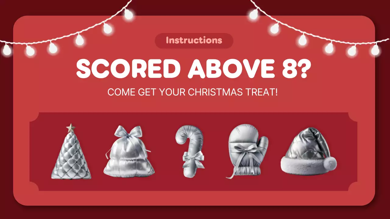 Red Festive Christmas Presentation