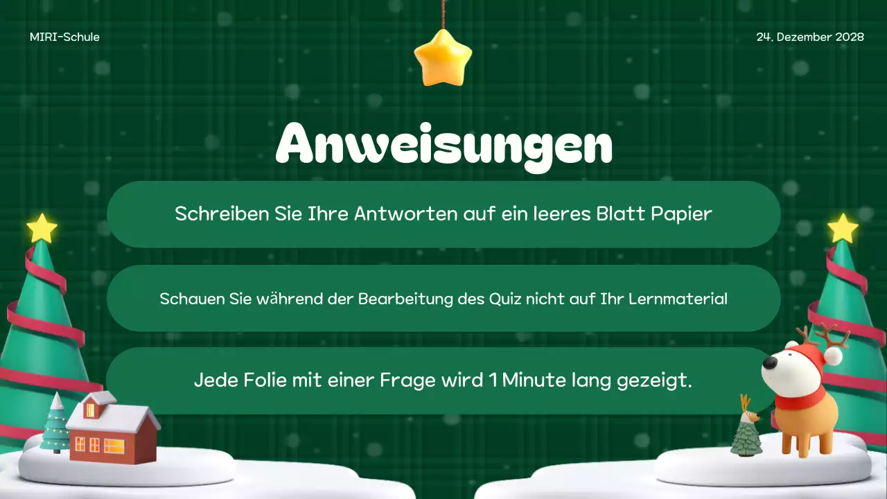 grünes Festtagsereignis