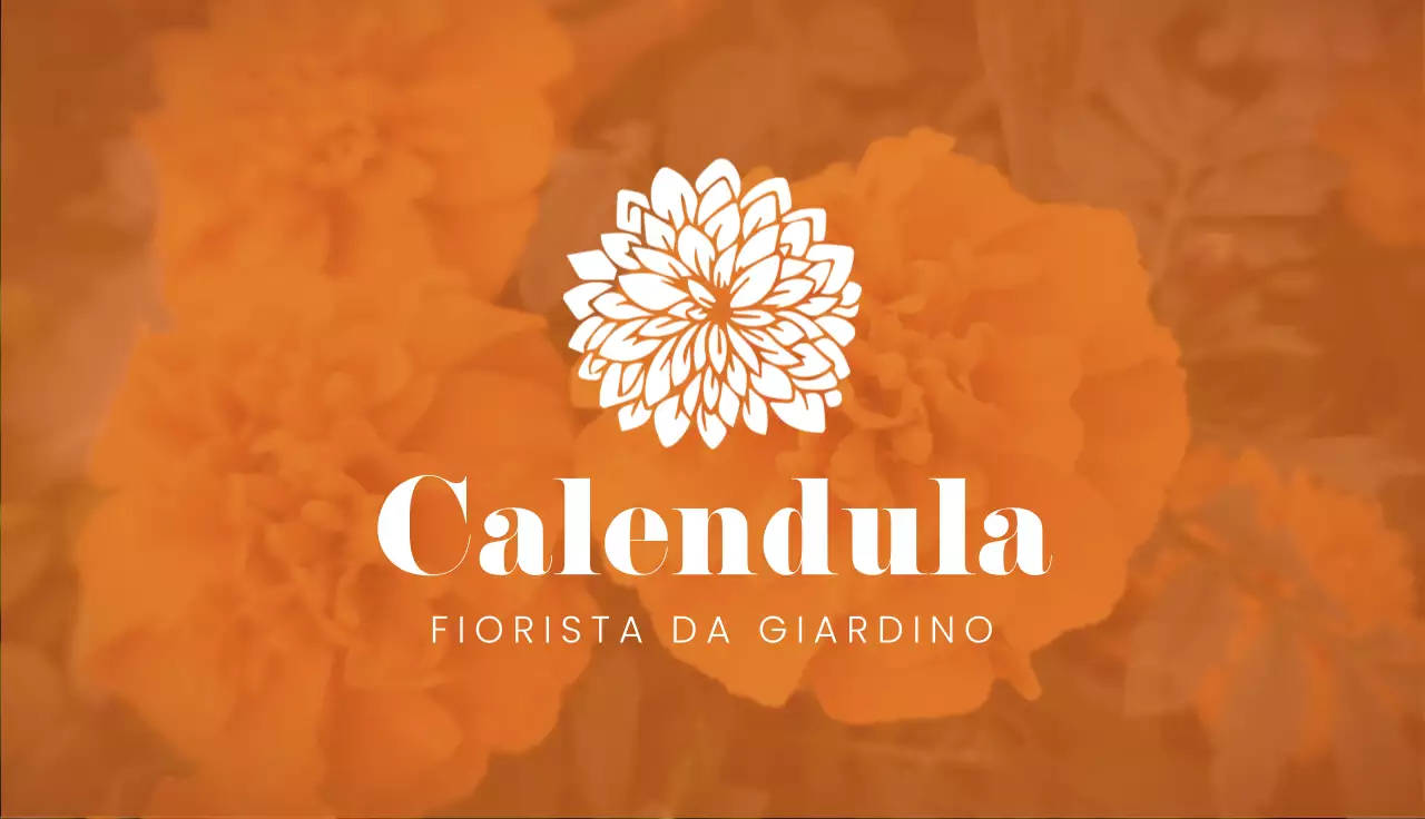 biglietto da visita floreale elegante beige