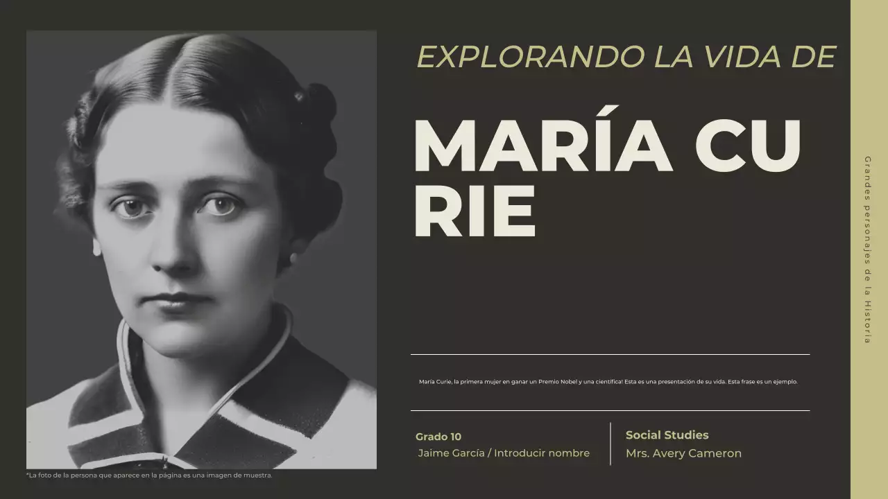 presentación de la historia de grey classic