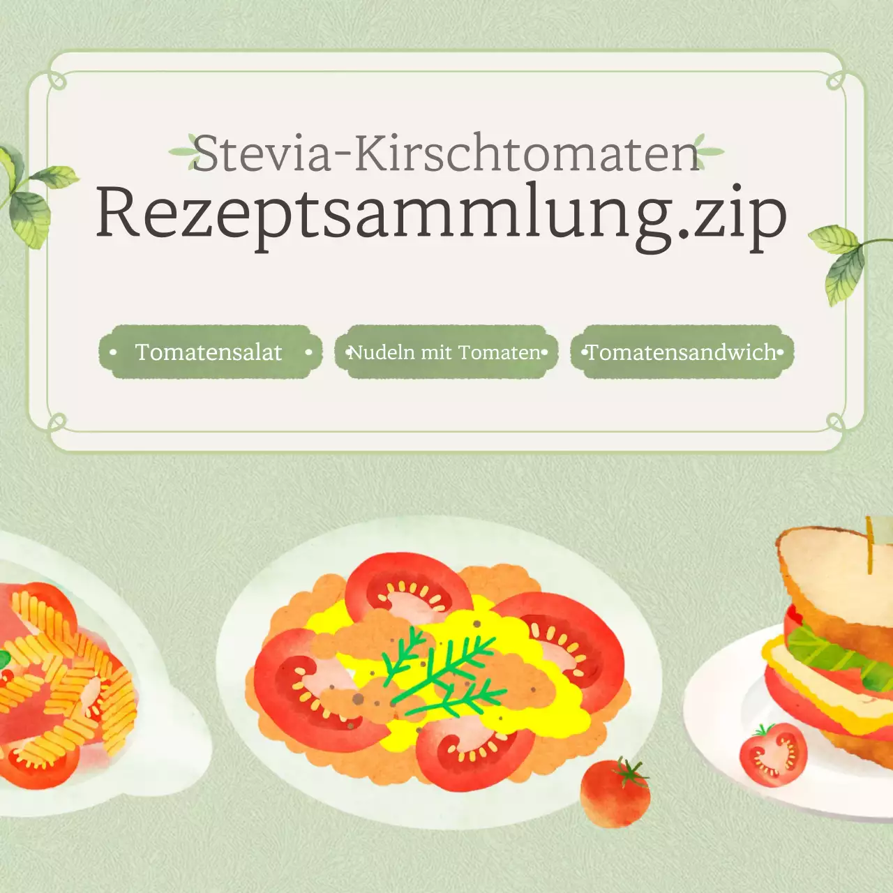 Über das Rezept für Neat Tomatoes in Lotus Seed