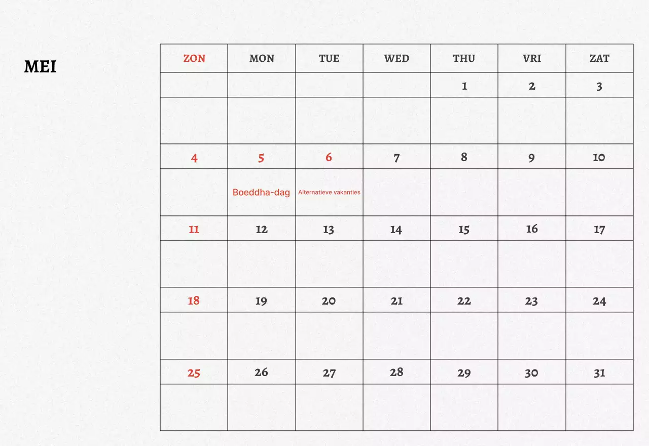 Vintage fotokalender met fotolijstjes