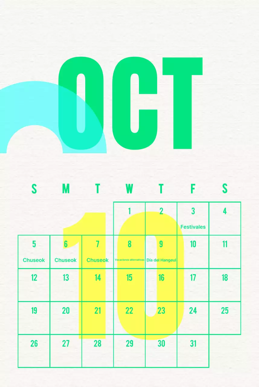 Calendario Vintage Celebrate Blue