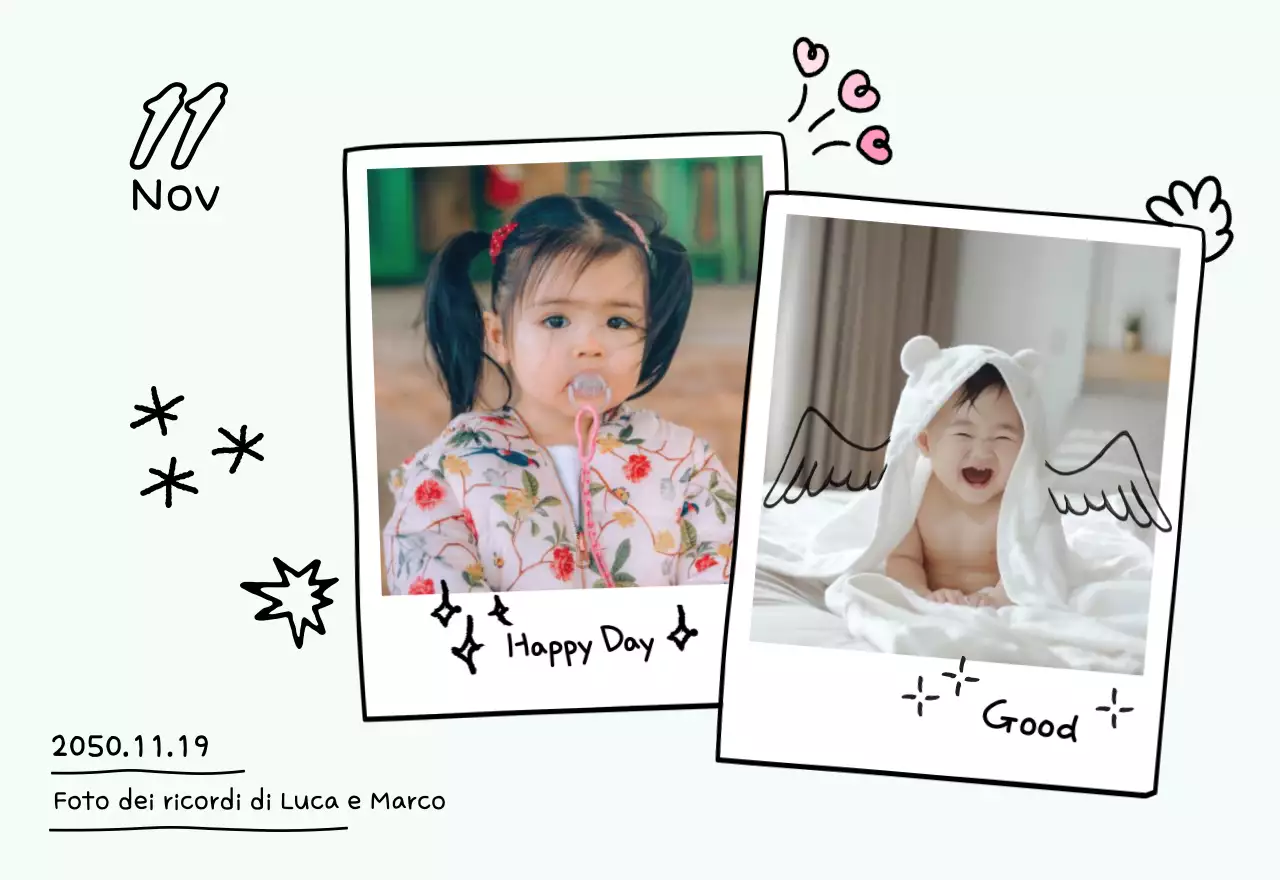 Calendario giallo di Capodanno