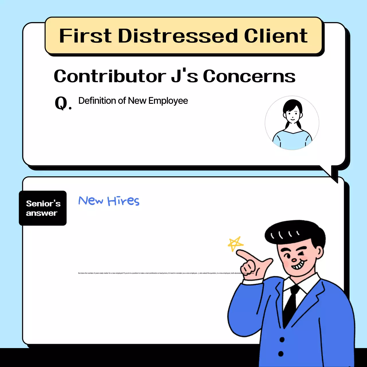 Light blue gag cartoon tweet