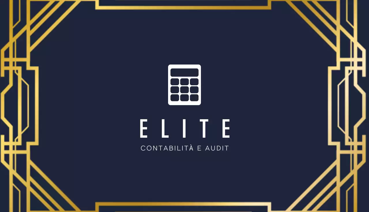 biglietto da visita moderno della marina per la contabilità