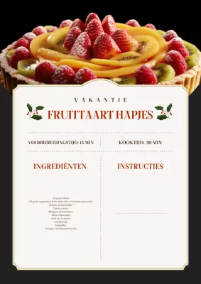 rood klassiek vakantiedessert recept
