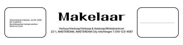 Zwarte schone eigendom gids