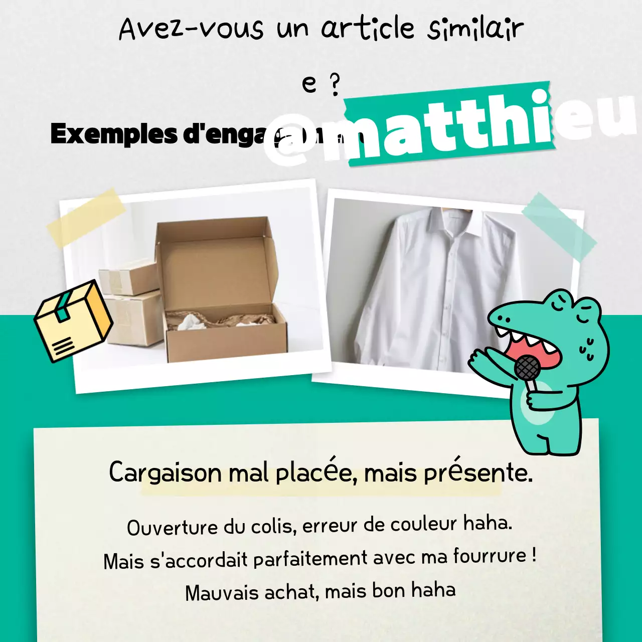 Publicité humoristique de la Monnaie