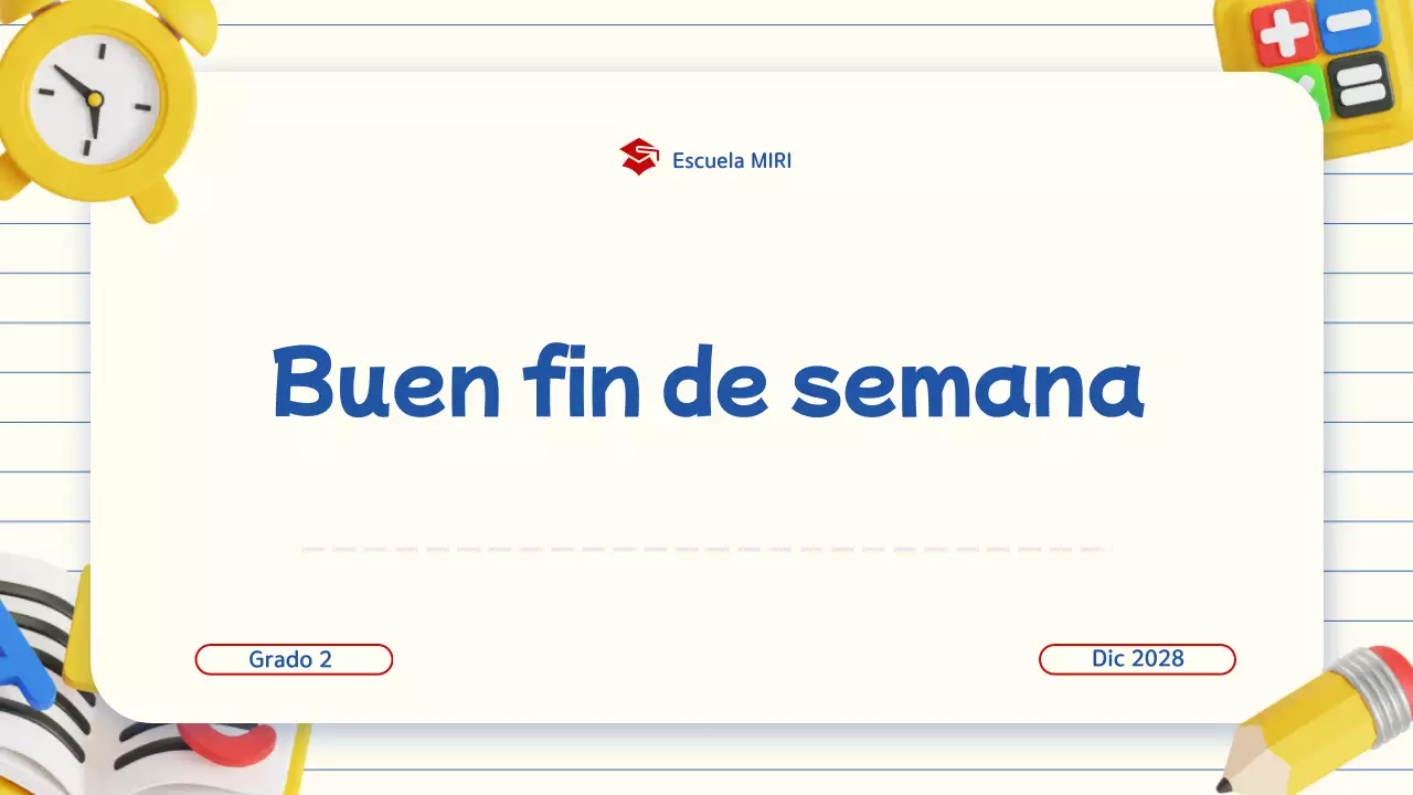 simple beige 3d education class agenda presentation