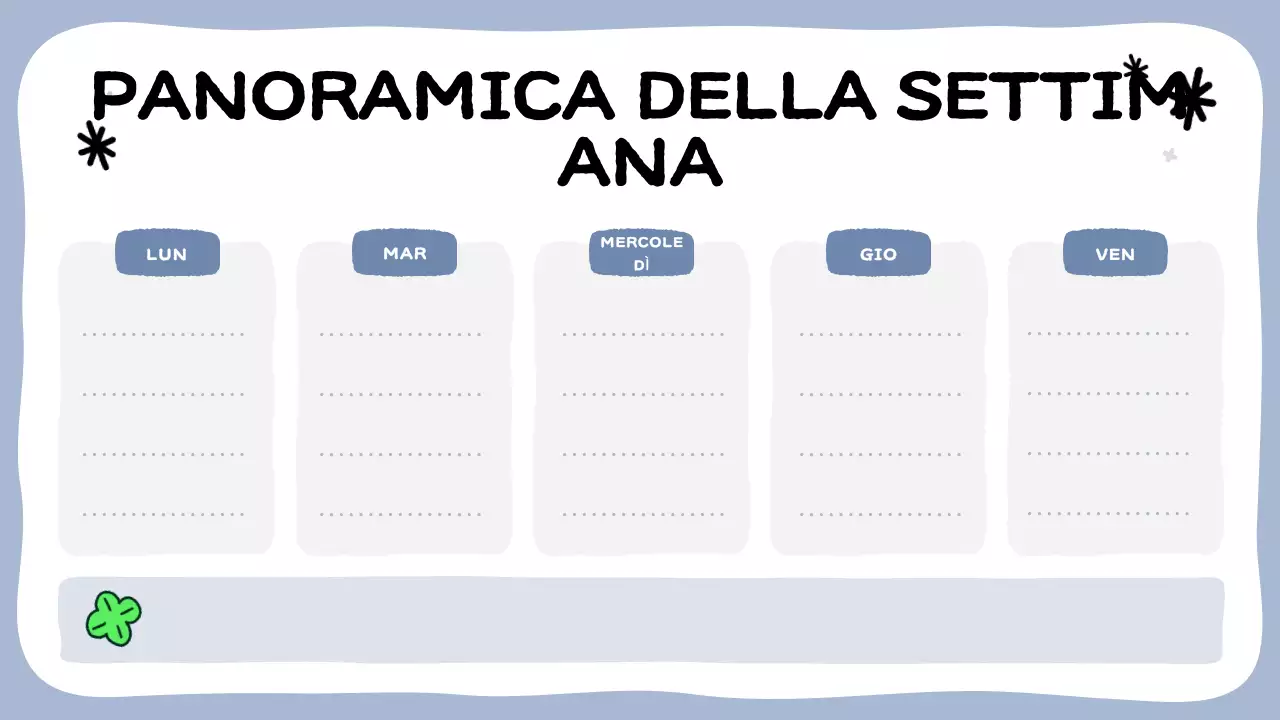 planner di classe rosa