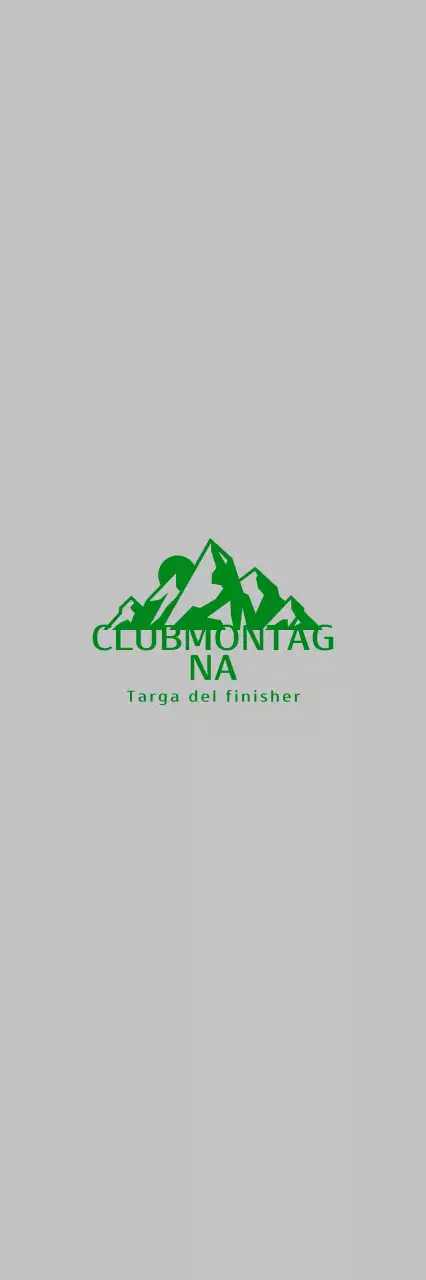 Targa verde di alpinismo semplice