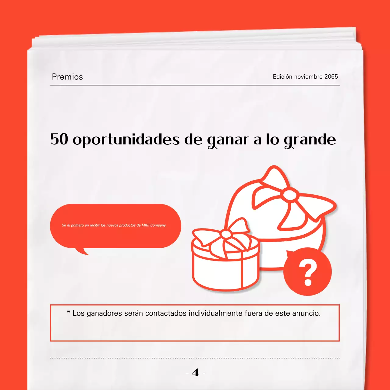 Guía de eventos Red Modern