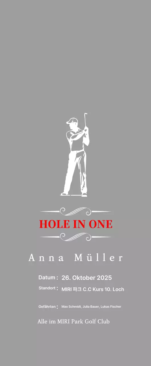 Klassische Golfplakette mit der Illustration eines Golfspielers