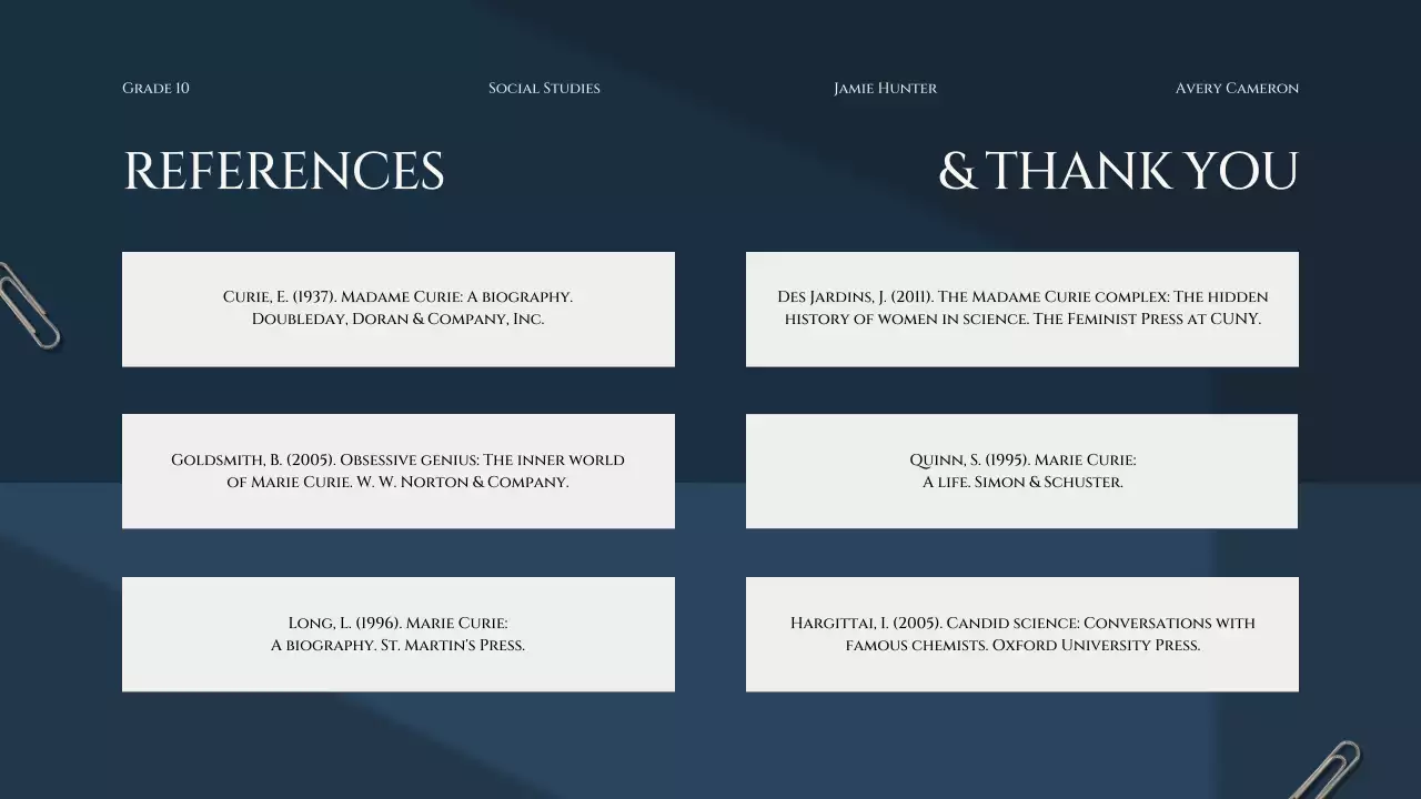 Blue Modern Scientist Lecture Presentation