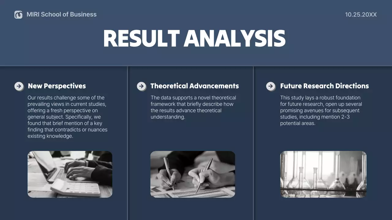 Blue Professional Thesis Presentation