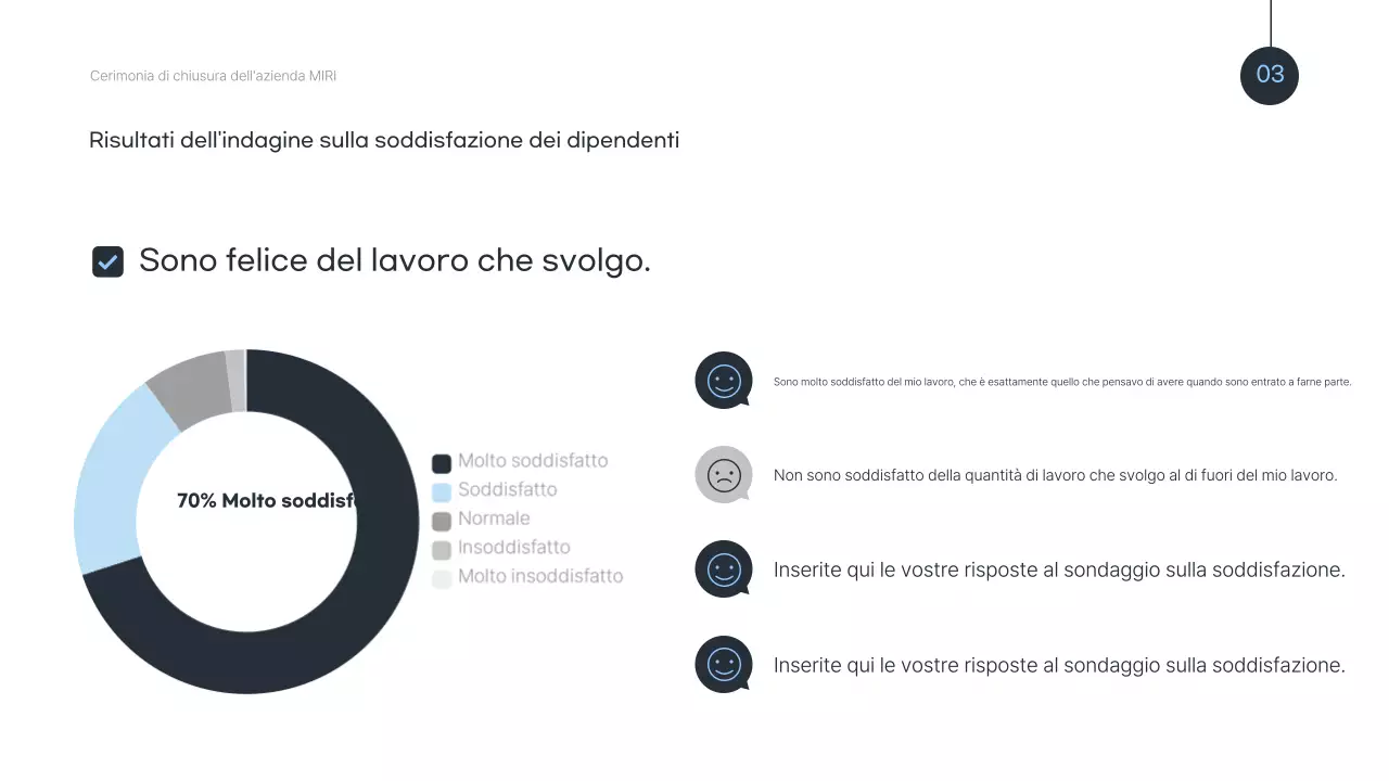 Festeggiare la fine dell'anno in blu moderno