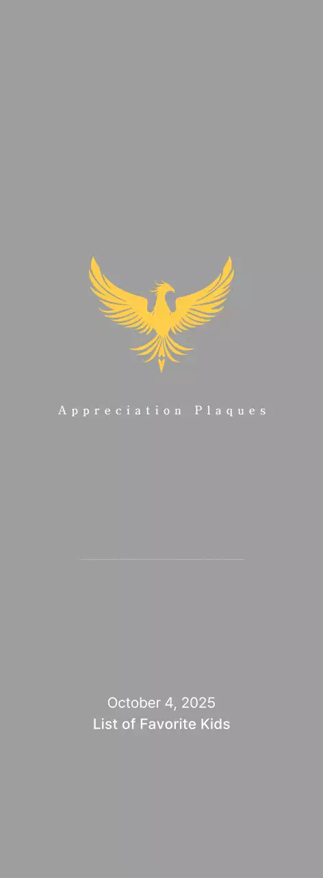 Troféu clássico de torneio de golfe com decoração colorida de fénix