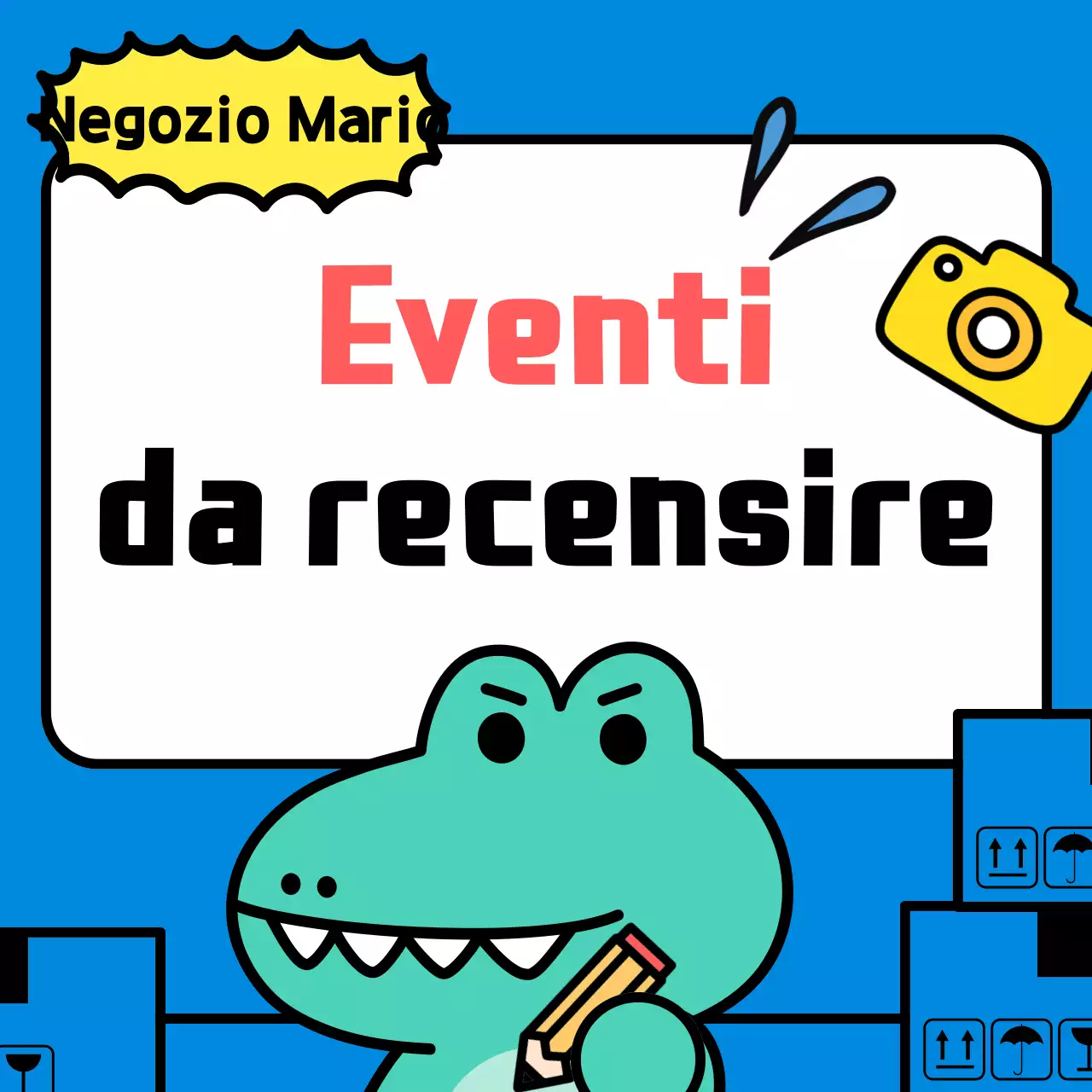 Annunci di eventi Blue Gag