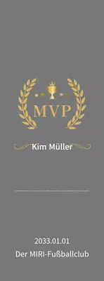 Klassische Sportplaketten