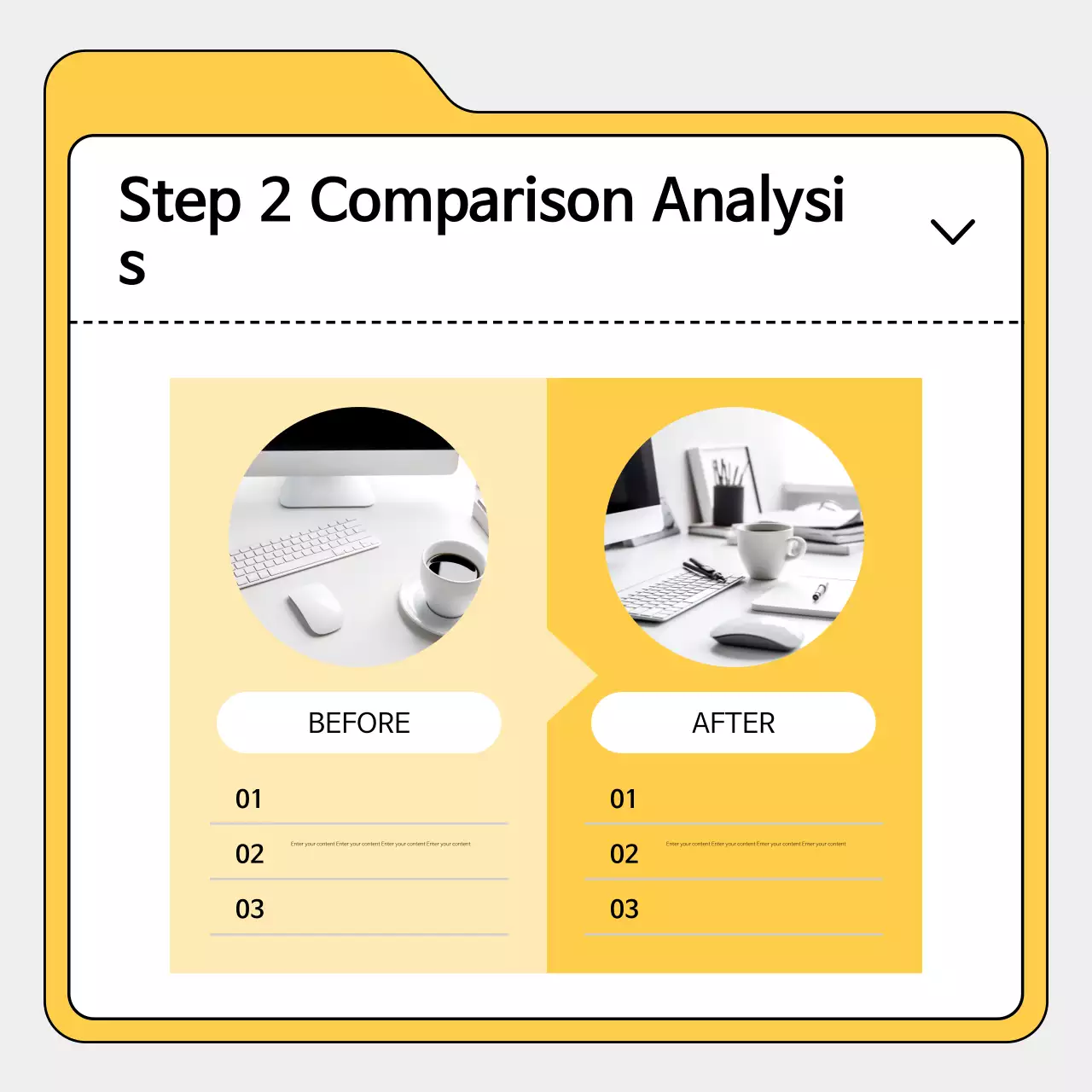 Modelo de negócio simples amarelo Instagram Carousel
