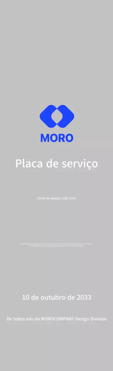Celebrar o logótipo azul da empresa