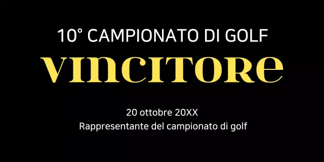 Elenco sport predefinito giallo