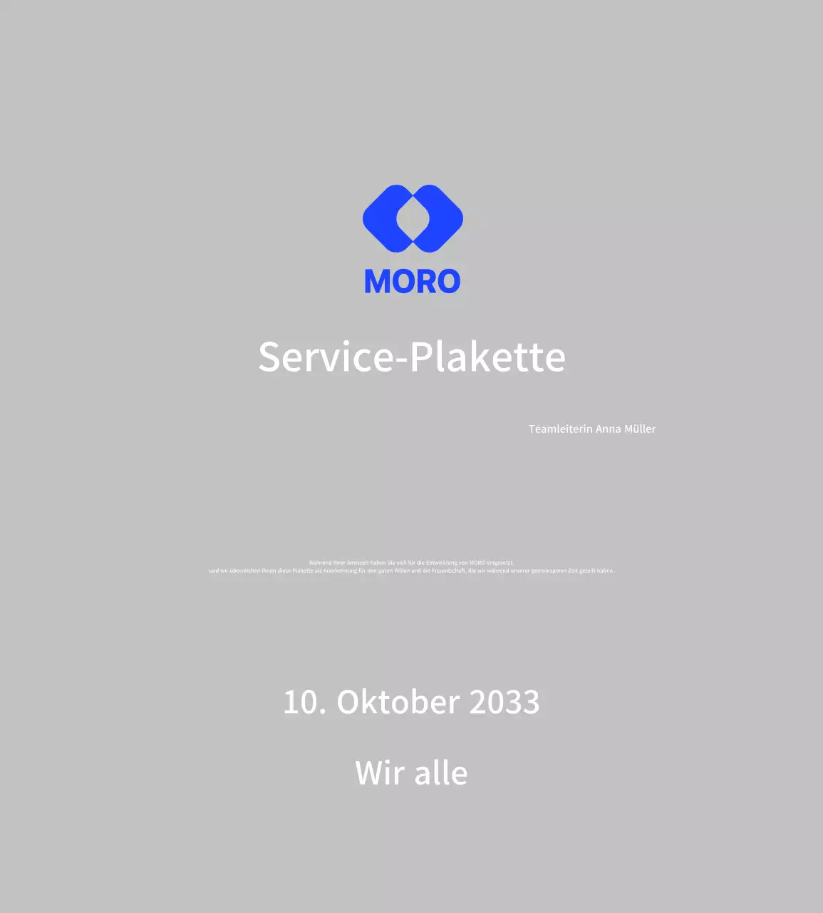 Feiern Sie das blaue Firmenlogo