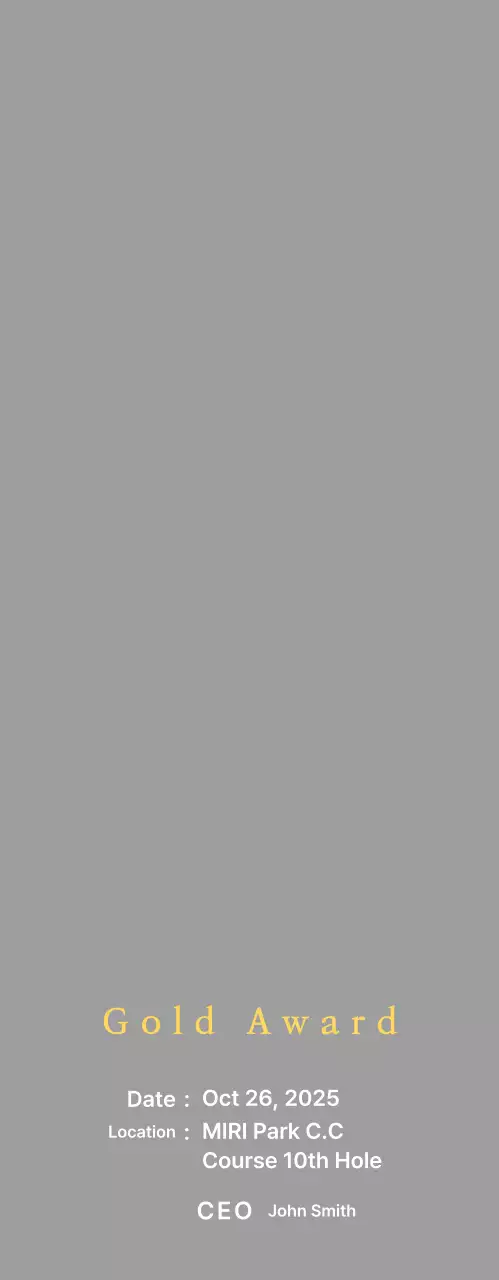 Neat golf tournament plaque with an eagle