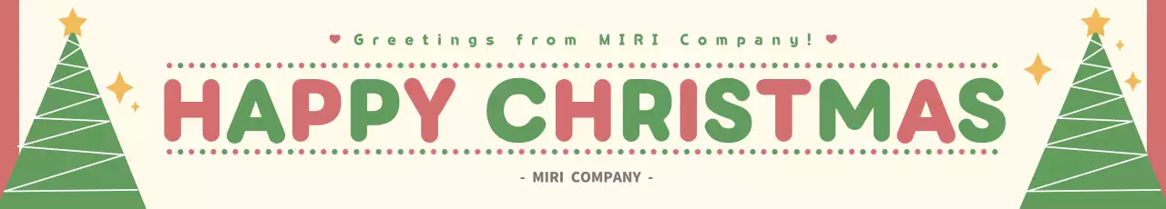 Banner de saudação de Natal retrô verde