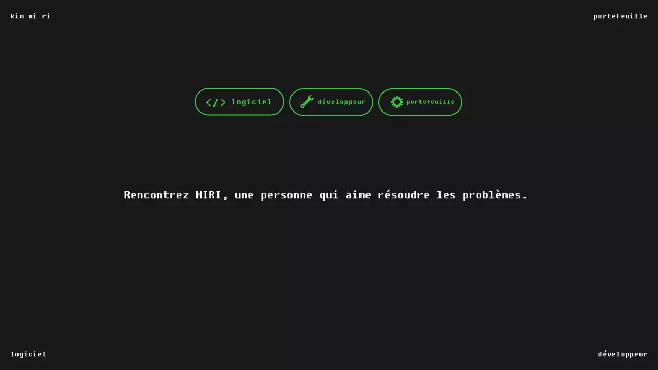 Portefeuille de logiciels modernes noirs