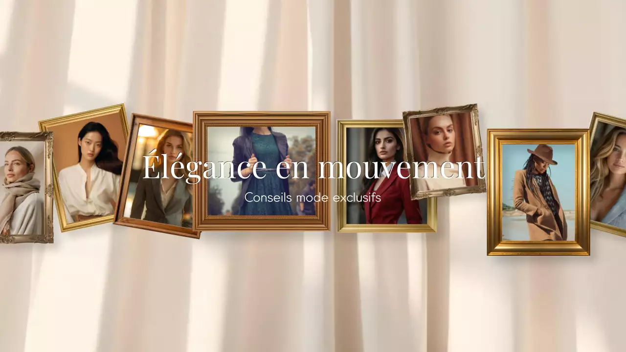 Lettre d'information sur la mode élégante en or