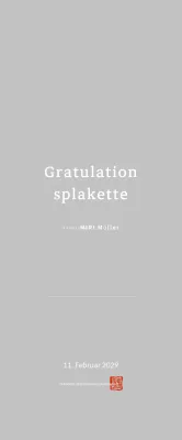 Feierliche Beförderung von White Simple