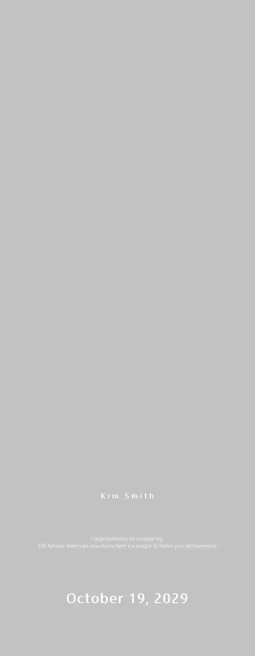 Plakat Pendakian Gunung Sederhana Hijau