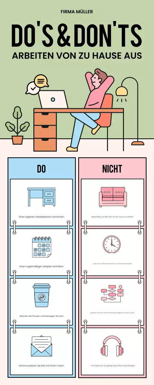 grüner Leitfaden für moderne Fernarbeit