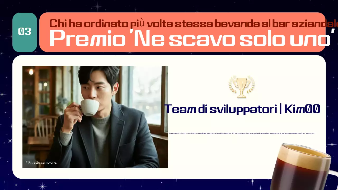 Cerimonia di premiazione di fine anno di Navy Modern