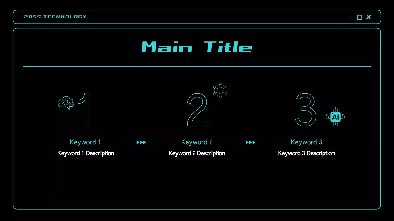 AIプレゼンテーション_テンプレート308
