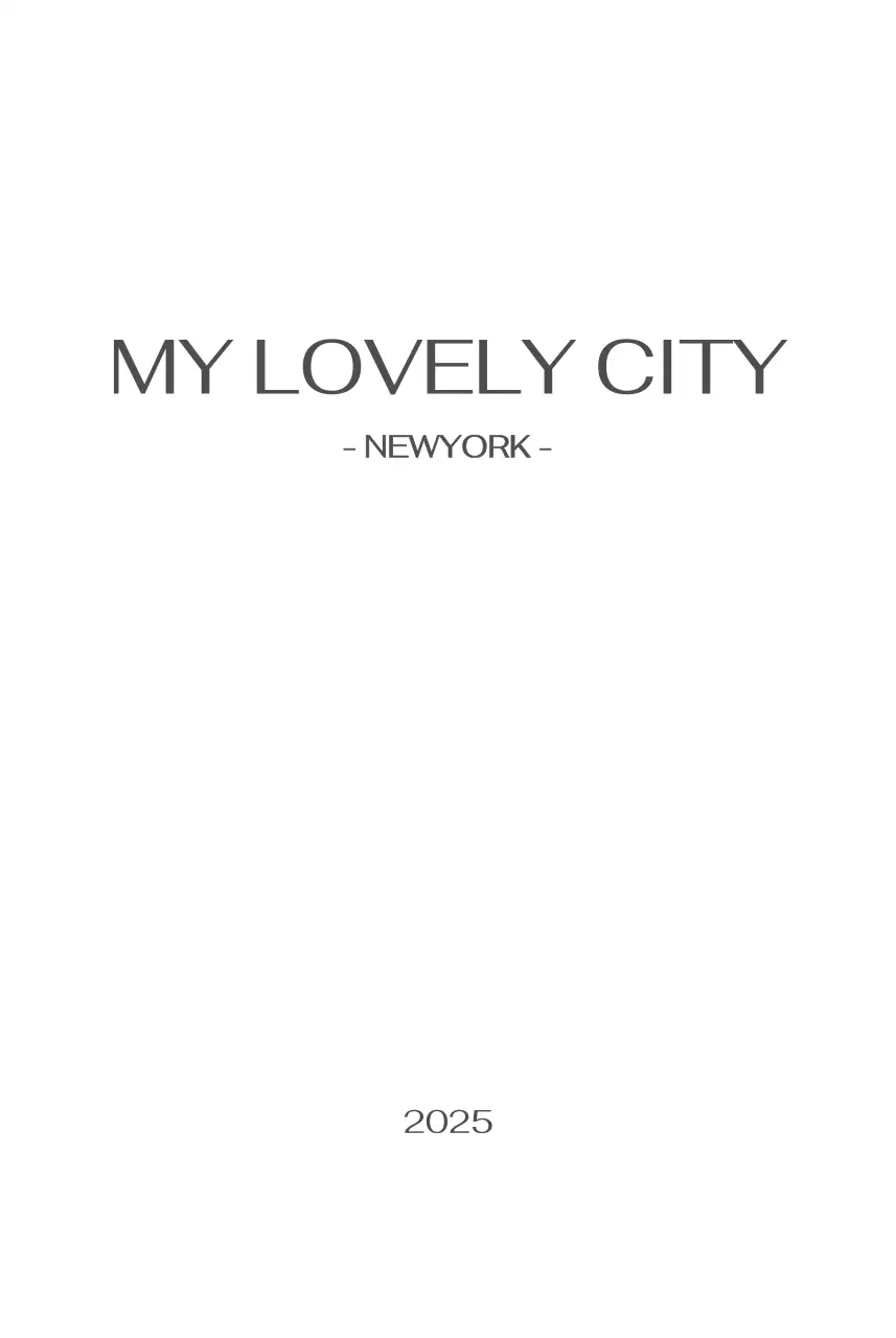 すっきりとした都会的な雰囲気のフォトカレンダー