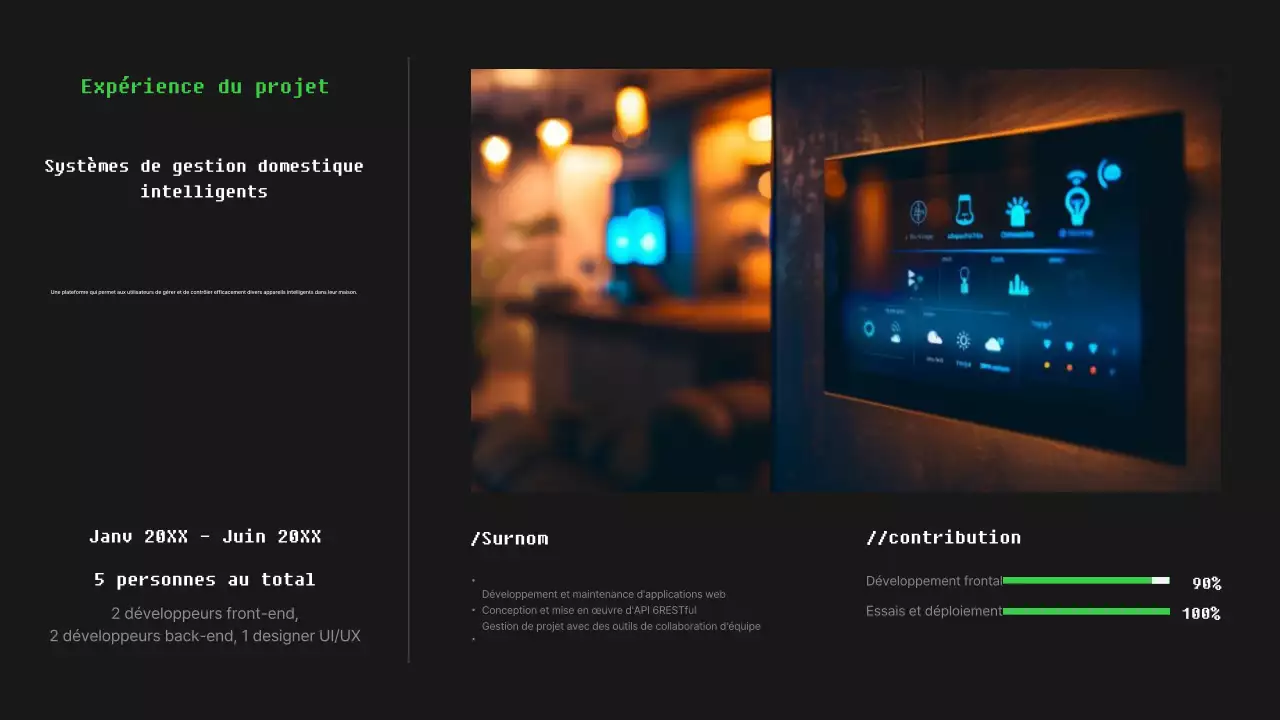 Portefeuille de logiciels modernes noirs