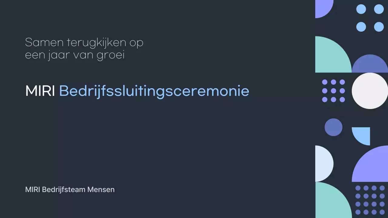 Het einde van het jaar vieren in blauw modern