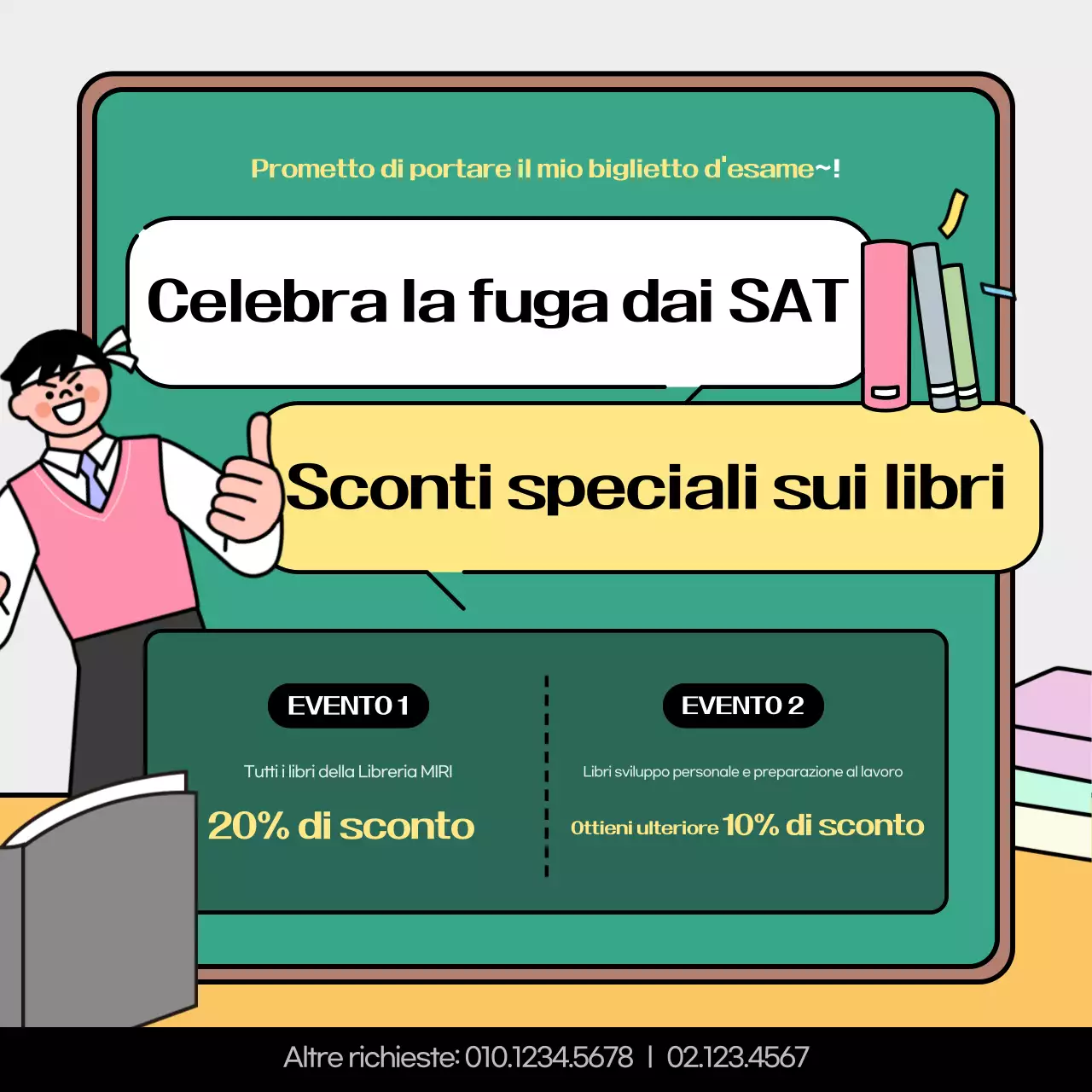 Una carrellata dei nostri eventi studenteschi preferiti in blu