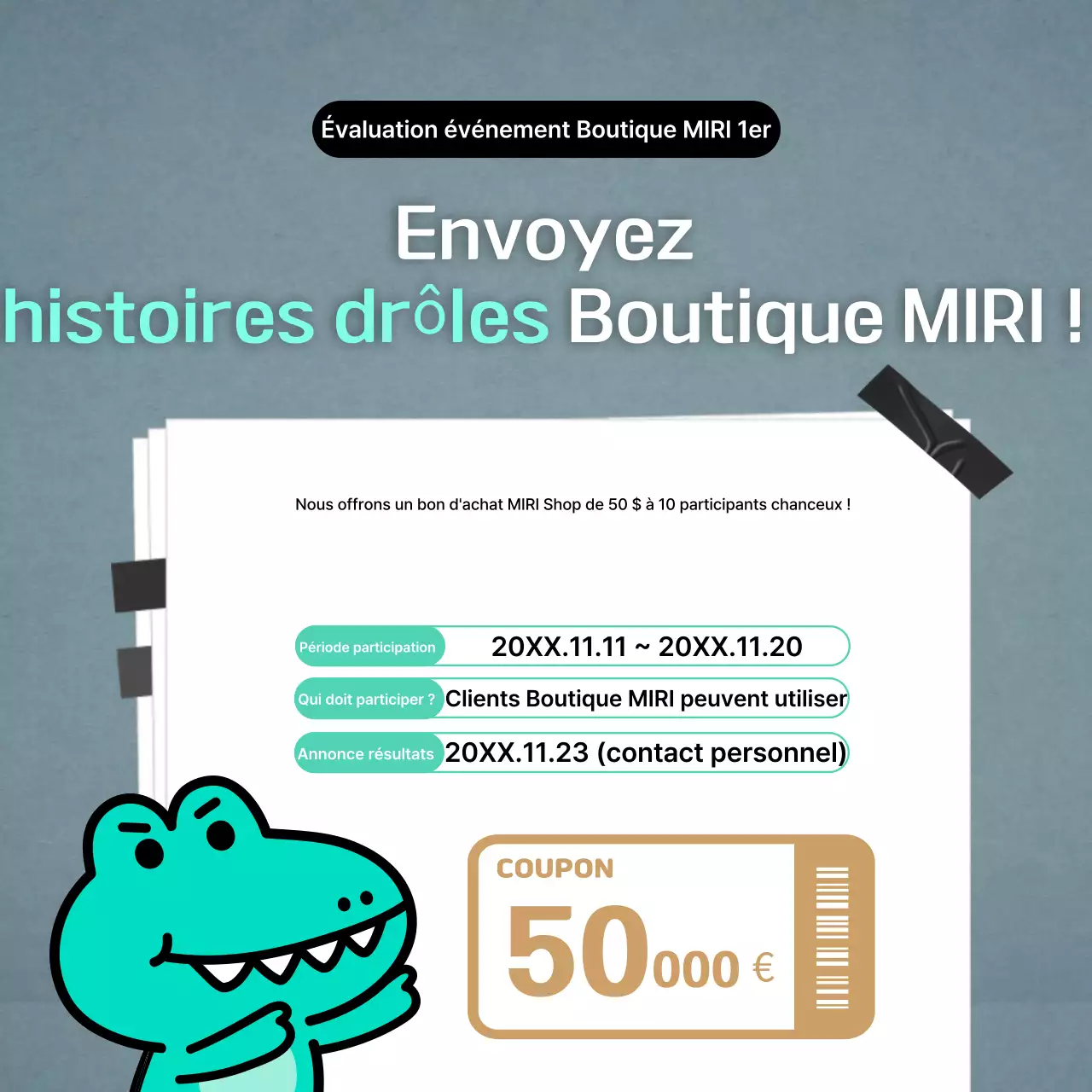 Événement Mint Gag Comics