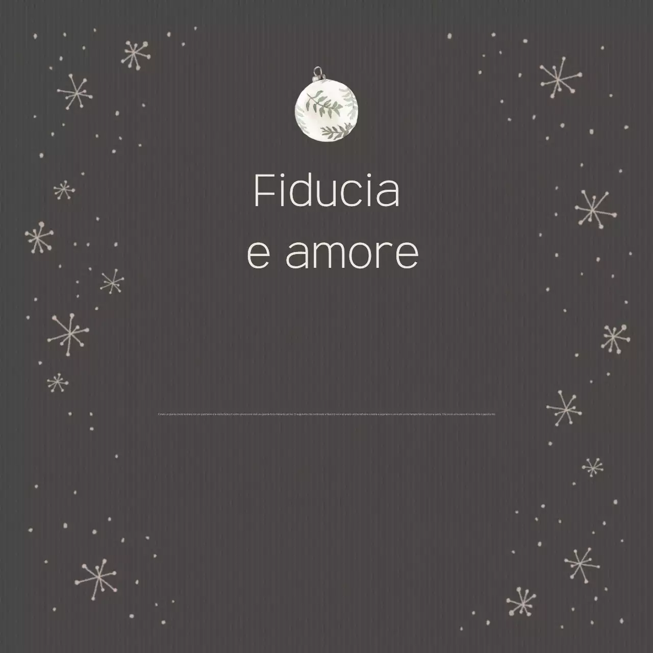 Biglietto d'auguri rosso per le vacanze