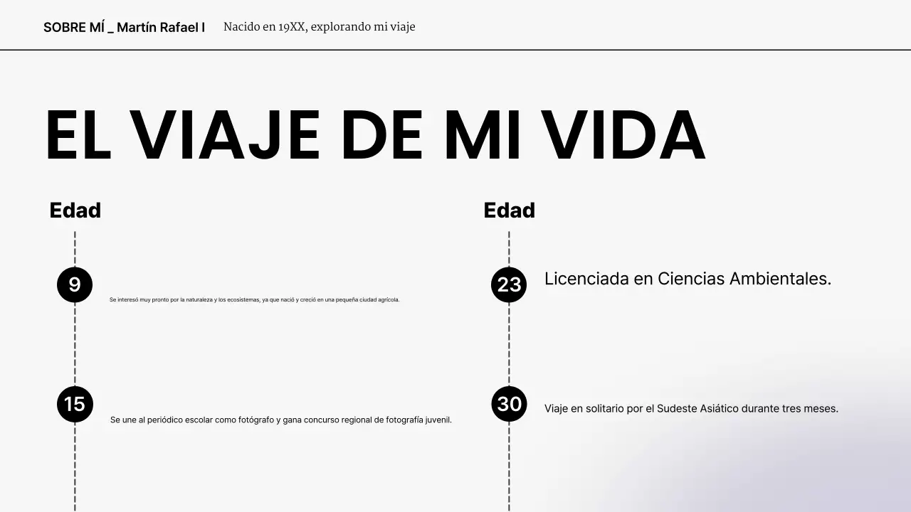 gris blanco moderno portafolio de presentación