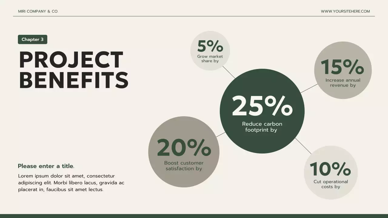 Beige Clean Project Proposal Presentation