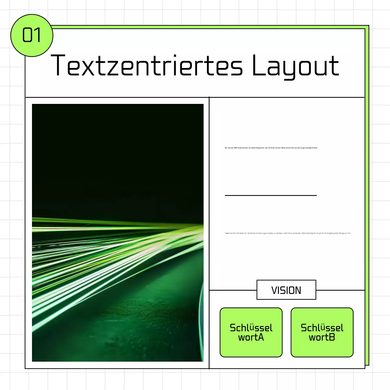 State of the Union einfache Business Vorlage