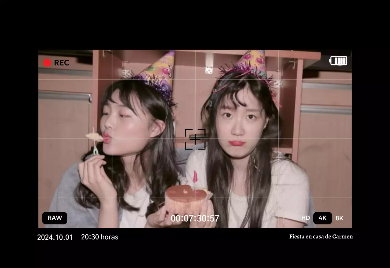 Calendario de fotos de recuerdos vintage con marcos de fotos