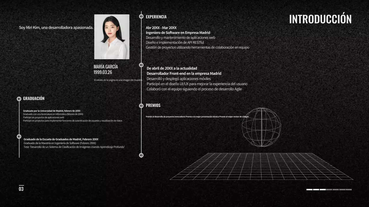 Comunicar información sobre la cartera Black Modern