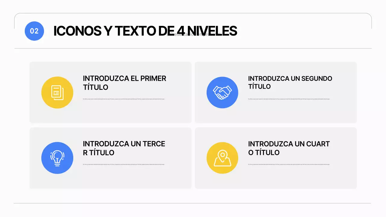 Un sencillo plan de empresa en blanco