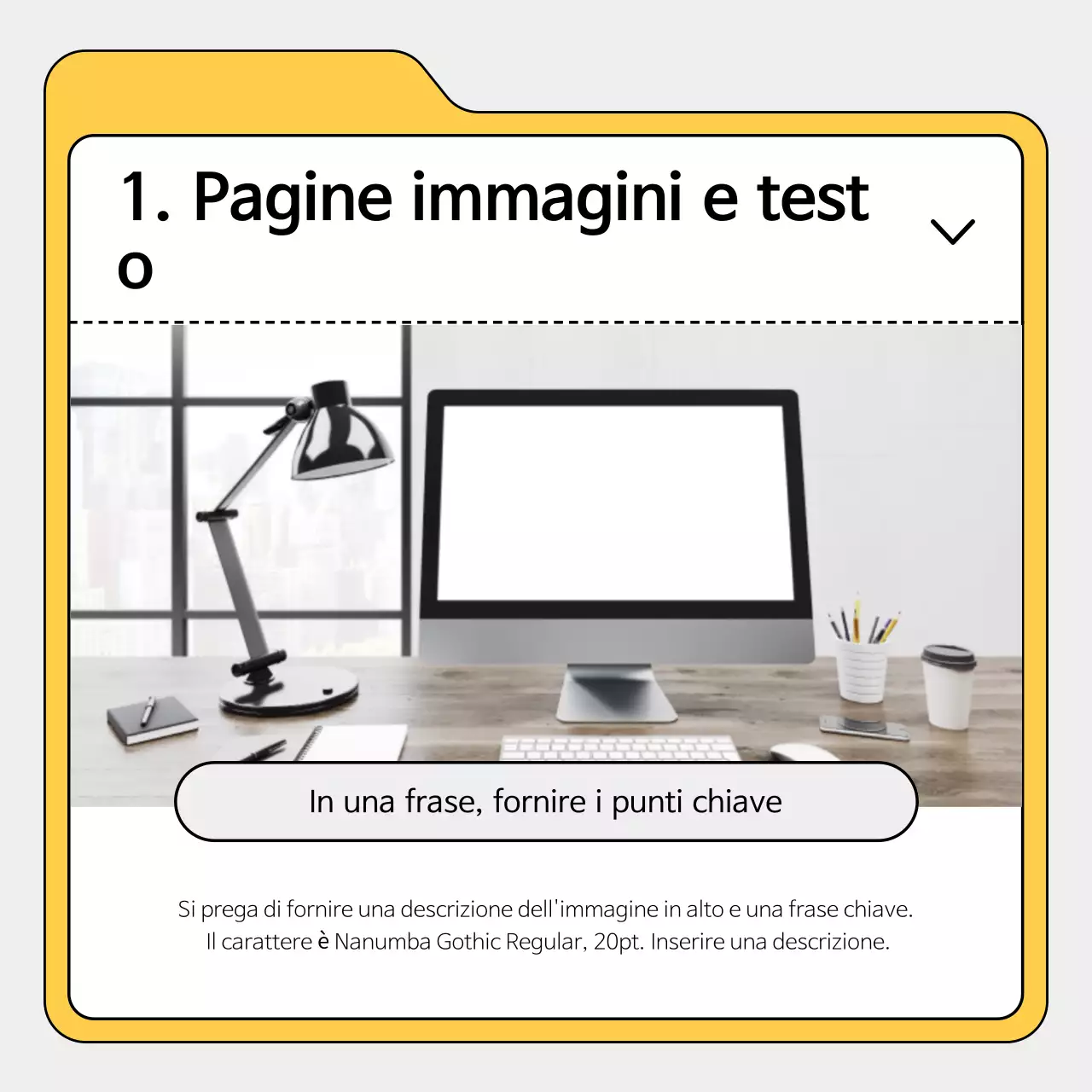 Promuovere il modello aziendale semplice grigio